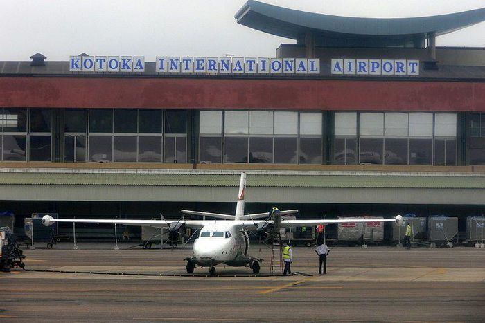 Kotoka International Airport staff withdraw services and demand removal of Managing Director