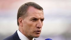Leicester manager Brendan Rodgers