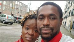 Ohemaa Woyeje with husband