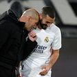 'He has my support': Benzema with Zidane