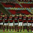Unsupported: Flamengo faced Racing of Argentina in an empty Maracana Stadium in Rio in the Copa Libertadores and lost on penalties