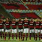 Unsupported: Flamengo faced Racing of Argentina in an empty Maracana Stadium in Rio in the Copa Libertadores and lost on penalties