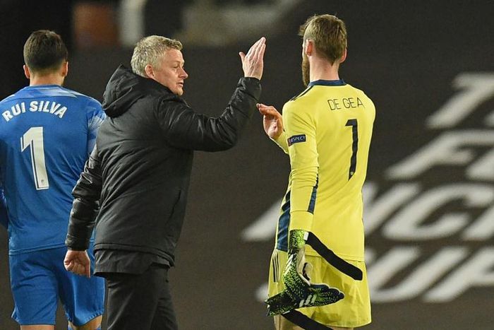 Ole Gunnar Solskjaer says giving up is not in Manchester United's DNA