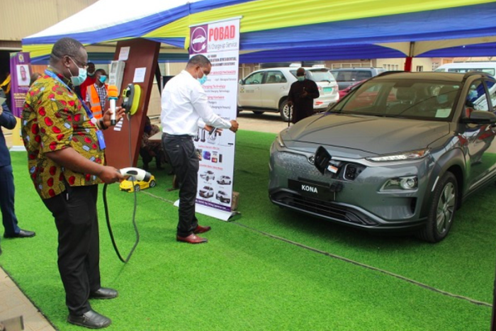 ECG installs electric vehicle charging systems in Accra