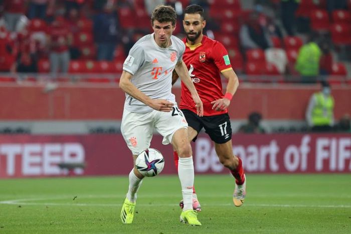 Thomas Mueller has been ever-present for Bayern Munich in the Bundesliga this season