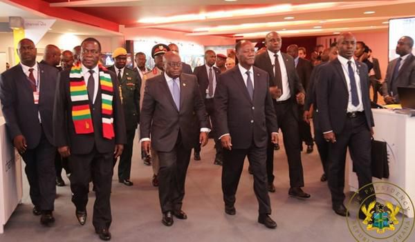 Nana Addo with President Alassane Outtarra