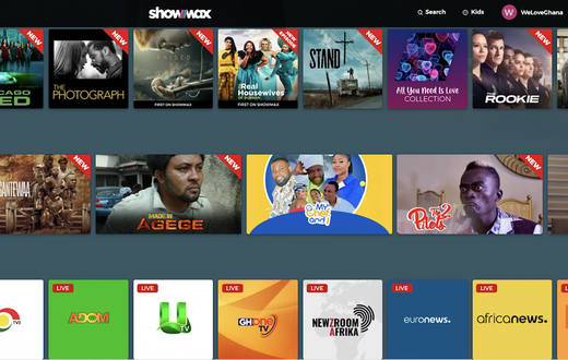 Showmax in Ghana