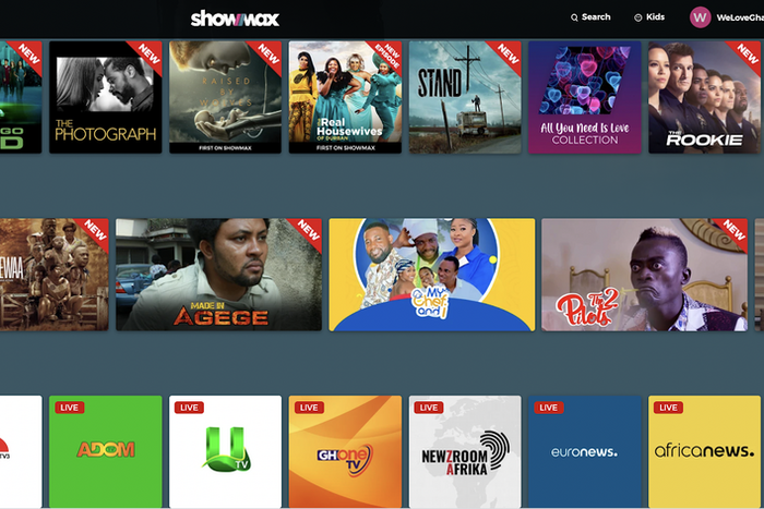 Showmax in Ghana