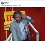 A Plus' post annoucing DJ Advicer's death