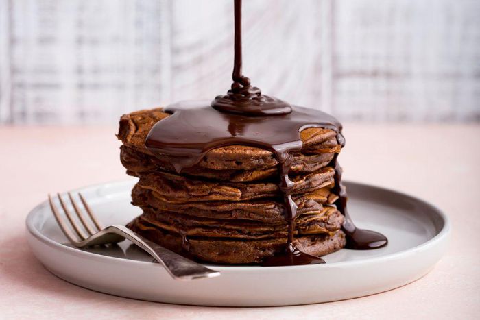 Chocolate pancakes