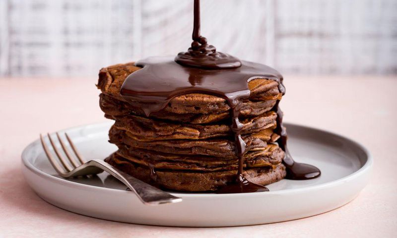 Chocolate pancakes
