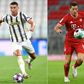 Robert Lewandowski (C) hopes to be named best male player on Thursday by FIFA ahead of Cristiano Ronaldo (L) and Lionel Messi (R)