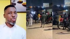 Kwame A Plus fumes as Ghanaian immigration officer orders 2 men to slap each other