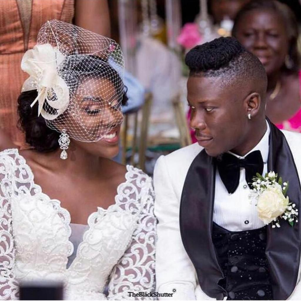 Stonebwoy and Dr. Louisa Ansong