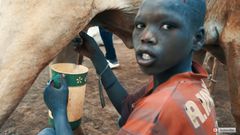 Meet the Mundari tribe of South Sudan where people bathe with cow urine