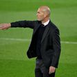 Real Madrid coach Zinedine Zidane