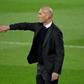 Real Madrid coach Zinedine Zidane