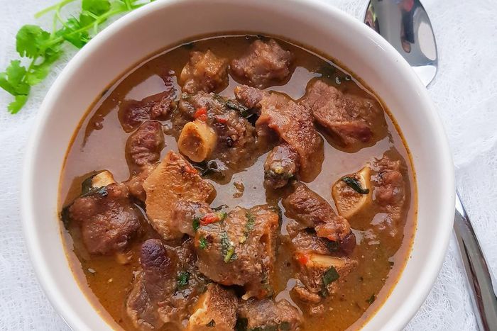 Oxtail pepper soup