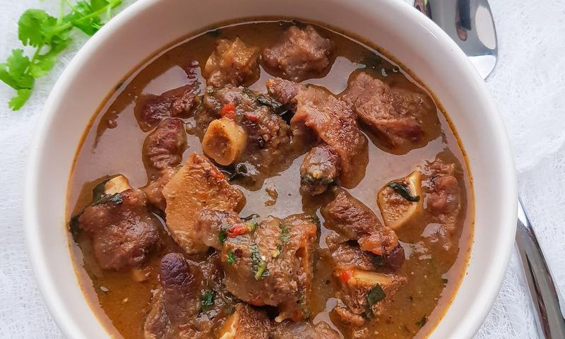 Oxtail pepper soup