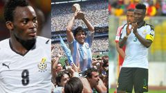 Asamoah Gyan, Michael Essien pay tribute to Diego Maradona