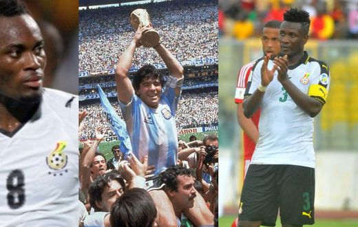 Asamoah Gyan, Michael Essien pay tribute to Diego Maradona