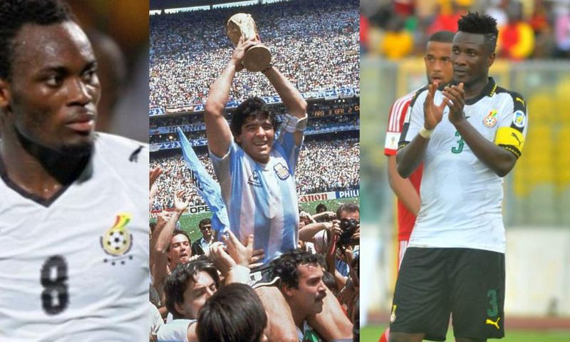 Asamoah Gyan, Michael Essien pay tribute to Diego Maradona