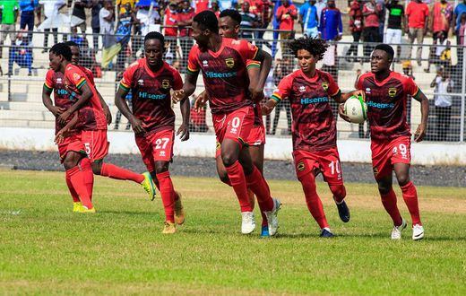 GPL: Kotoko fail to overtake Hearts following 1-1 draw with WAFA