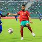 Yahya Jabrane (R) put Wydad Casablanca ahead in a drawn CAF Champions League quarter-final first leg against Mouloudia Alger on Friday.