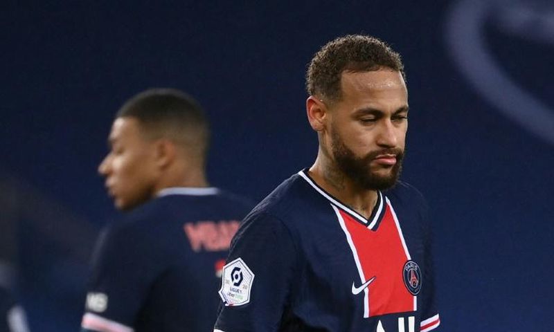 Neymar is available to return for PSG against Marseille on Wednesday after a month out injured