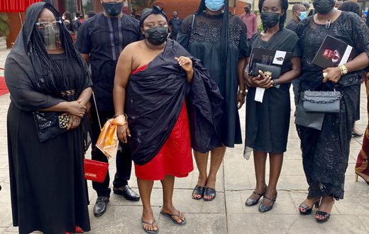GFA mourns with NSS Deputy Director Dr. Gifty Oware to pay final respect to late dad