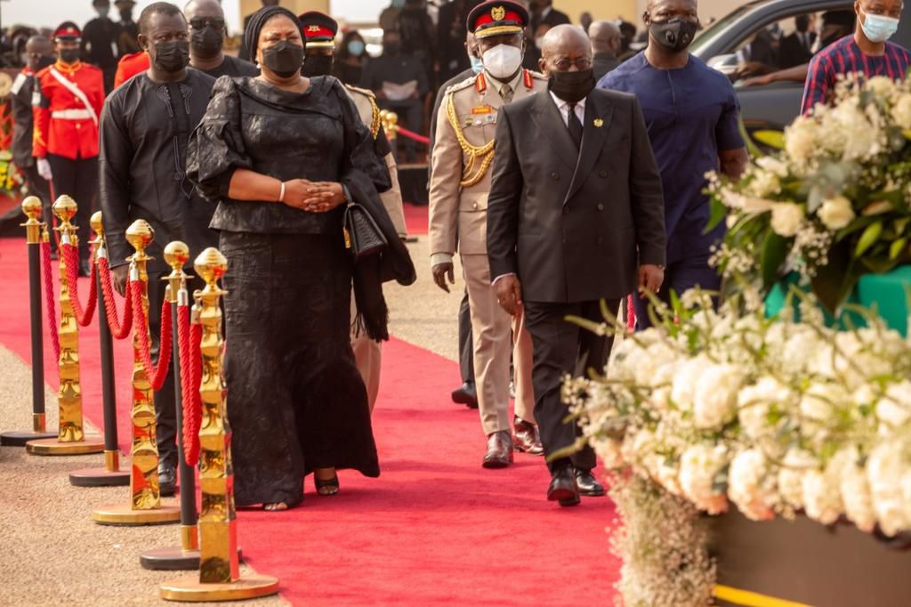 Jerry John Rawlings' funeral