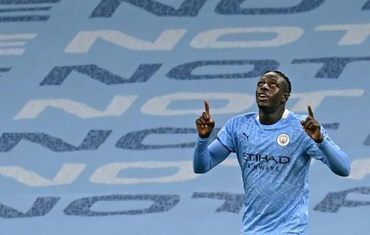 Manchester City defender Benjamin Mendy