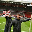 Manchester United fans stormed the Old Trafford pitch to voice their anger at the club's American owners, the Glazer family