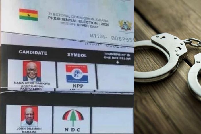 Police arrest EC officials who tampered with presidential ballots
