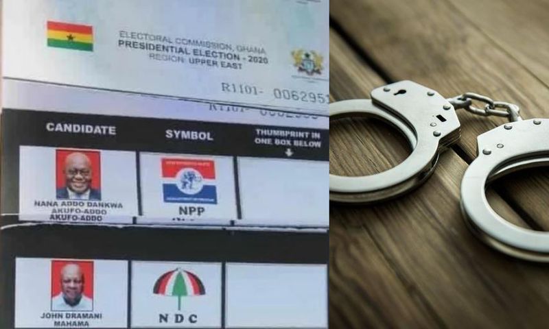 Police arrest EC officials who tampered with presidential ballots