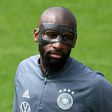 Germany's Chelsea Antonio Ruediger will wear a mask against France on Tuesday to protect a facial injury