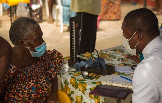 Dr. Okoe Boye celebrates birthday by organising free medical screening for elderly