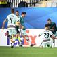 Portugal players celebrate