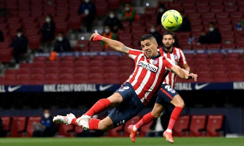 Luis Suarez assisted Atletico Madrid's second goal against Real Sociedad on Wednesday.
