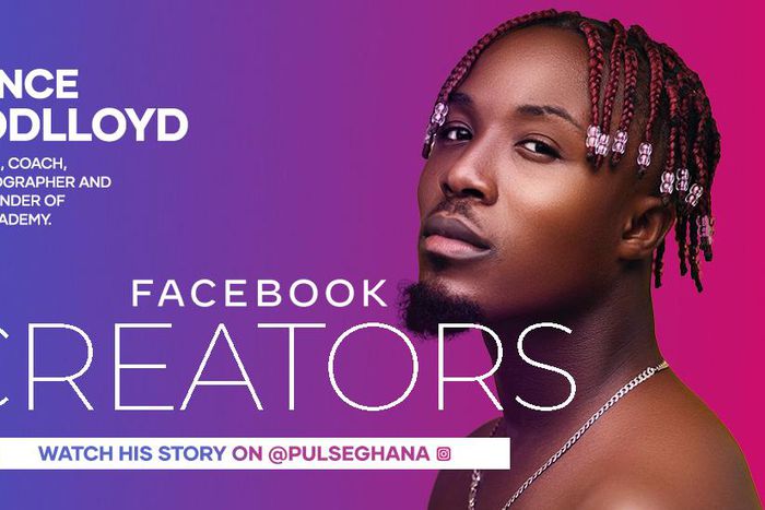 Facebook celebrates Ghana's leading top dancer and choreographer Dancegodlloyd in #FacebookCreators Campaign