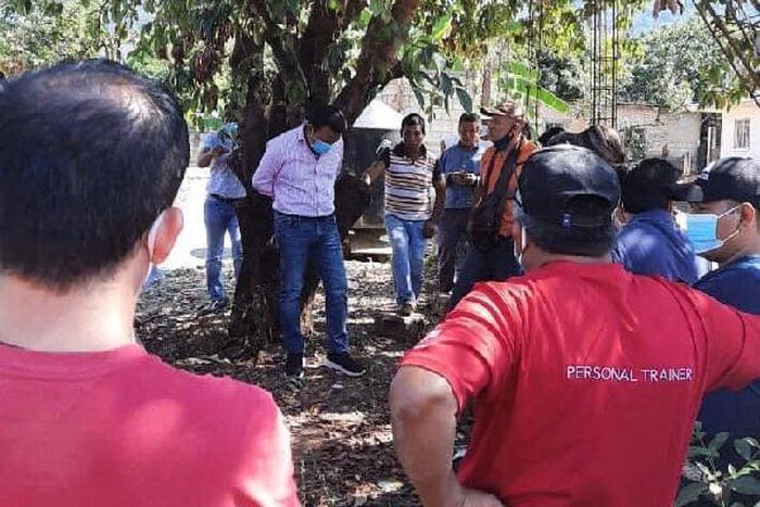 Angry constituents tie politician to a tree for failing to fulfill campaign promise