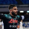 Skipper Lorenzo Insigne scored for Napoli in Florence.