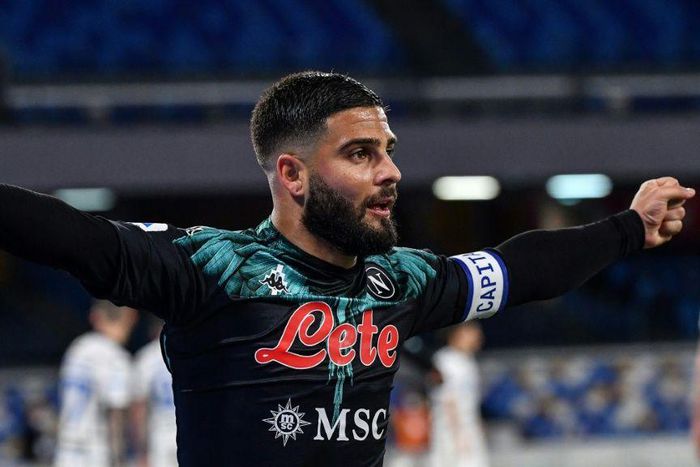 Skipper Lorenzo Insigne scored for Napoli in Florence.