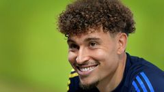 Jordan Larsson has scored one goal for Sweden