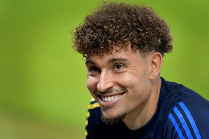 Jordan Larsson has scored one goal for Sweden