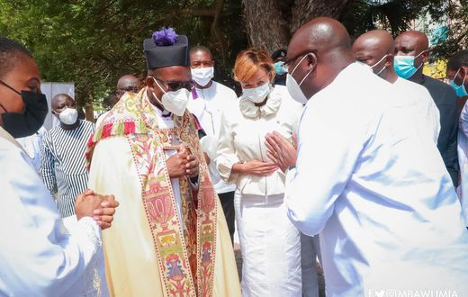 There is light ahead of you and no man can dim it - Anglican Bishop tells Bawumia