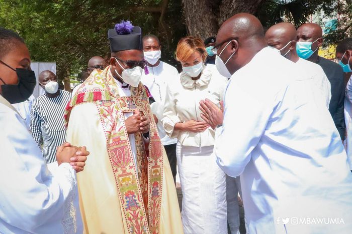 There is light ahead of you and no man can dim it - Anglican Bishop tells Bawumia