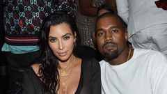Kim Kardashian West and Kanye West.