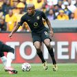 Lebogang Manyama (R) scored a hat-trick for Kaizer Chiefs on Wednesday -- only the third player to achieve the feat in the South African Premiership this season.