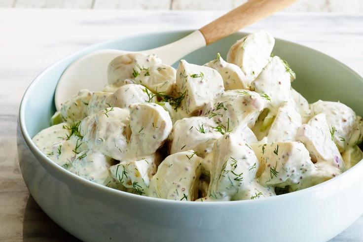 Creamy potatoes salad
